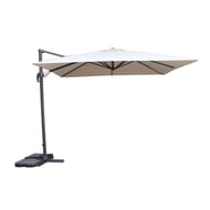 Parasol décentre cayo 3x3m blé