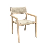 Fauteuil temeira  empilable acacia