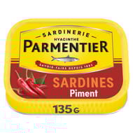 Parmentier sardines à l'huile d'olive et au piment 135g