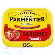 Parmentier sardines tomate 135g