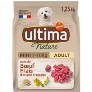 Ultima nature croquettes chien mini -1.25kg
