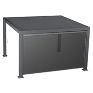 Store 3,6m texaline pour pergola evora 3,6x6m et 3,6x3,6m