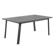 Table pavane extensible aluminium 10p graphite