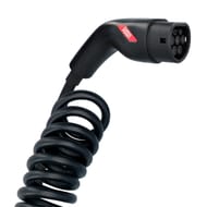 Carpoint cable de charge type 2 16a 11kwh 6m spirale pour ve et hybride