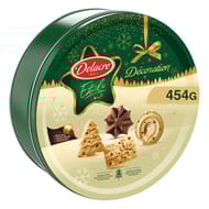 Delacre étoile décoration assortiment biscuits boîte métal noël 454g