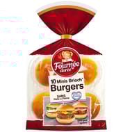 La Fournée Dorée 10 mini brioch' burger 200g