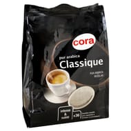 Cora café dosettes type senseo classique arabica x36 - 250g