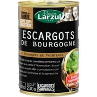 Larzul escargots Bourgogne 1/2 5 douzaines belle grosseur 230g