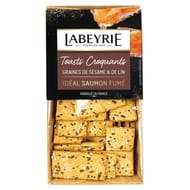 Labeyrie toasts croquants 3 graines pour saumon fumé 100g