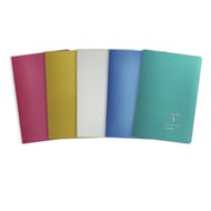 Clairefoontaine koverbook silver carnet 110x170 96 pages ligné assorti