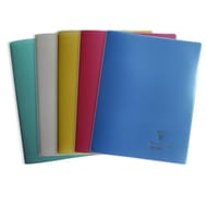 Clairefontaine koverbook 24x32 96p seyes opaque silver