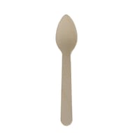 100 petites cuillères bois 110mm
