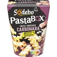 Sodebo fusilli à la carbonara 330g