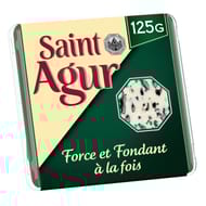 Saint agur portion 125g
