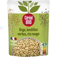 Céréal bio doy orge riz rouge lentilles vertes 250g