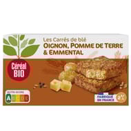 Céréal bio tendres carrés de blé emmental 200g