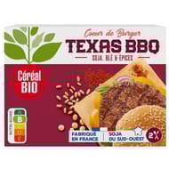 Céréal bio coeur de burger texas bbq 160g