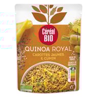 Céréal bio doy quinoa royal carotte cumin bio 220g