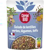 Céréal bio salade lentilles épeautre tofu 220g