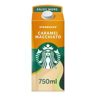 Starbucks caramel macchiato multiserve de 750ml
