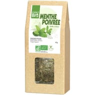 Esprit bio infusion menthe poivrée bio 40g