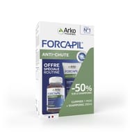 Arkopharma forcapil gummies x60 + shampoing 200ml anti-chute offre speciale