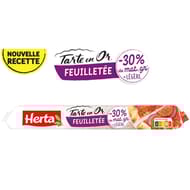 Herta tarte en or pâte feuilletée -30% matière grasse 230g