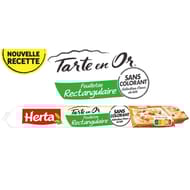 Herta tarte en or pâte feuilletée restangulaire 230g