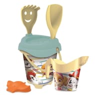 Seau garni 17cm et arrosoir pat patrouille