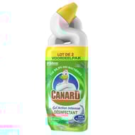 Canard gel action intense fresh 50% plastique recyclé 750 ml duopack