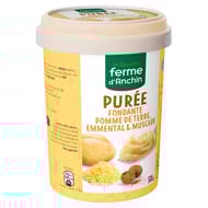 Ferme d'Anchin purée fondante pommes de terre, emmental et muscade 500g