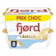 Fjord vanille 8x125g prix choc