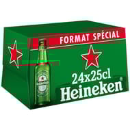 Heineken bière blonde premium 24x25cl 5%vol