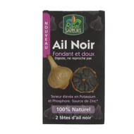 Ail noir 2 têtes