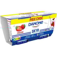 Skyr Danone fraise 2x140g prix choc