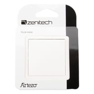 Zenitech interrupteur va et vient artezo blanc