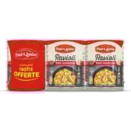 Paul & louise ravioli boeuf mascarpone 800g lot de 3 boites dont 1 offerte