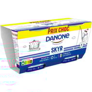 Danone skyr nature 2x140g prix choc