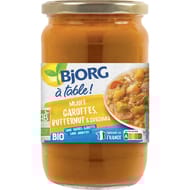 Bjorg mijoté carottes butternut et curcuma bio 630g