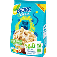 Bjorg les p'tits curieux croc'fourrés cacao noisettes bio 350g