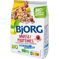 Bjorg muesli céréales et légumineuses bio 375g
