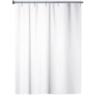 Rideau de douche peva unis 180x180 assortis avec crochets