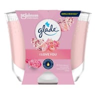 Glade bougie longue durée I love you 204g