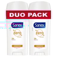 Sanex dermo déodorant stick 0% sensitive 2x65ml