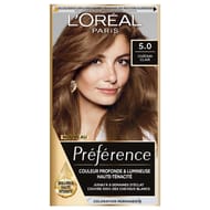 L'oréal paris recital préférence coloration 5.0 châtain clair