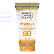 Ambre solaire hydra 24h protect lait protecteur visage & corps 50 50ml