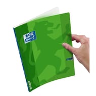 Cahier openflex agrafe 170x220 96 pages seyes vert