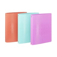 Classeur a4 dos 3.5cm polypropylene-tonic flowers