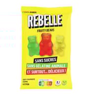 Rebelle oursons sans sucre et vegan 50g