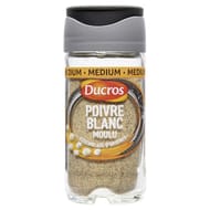 Ducros flacon poivre blanc moulu classique n°8 36g